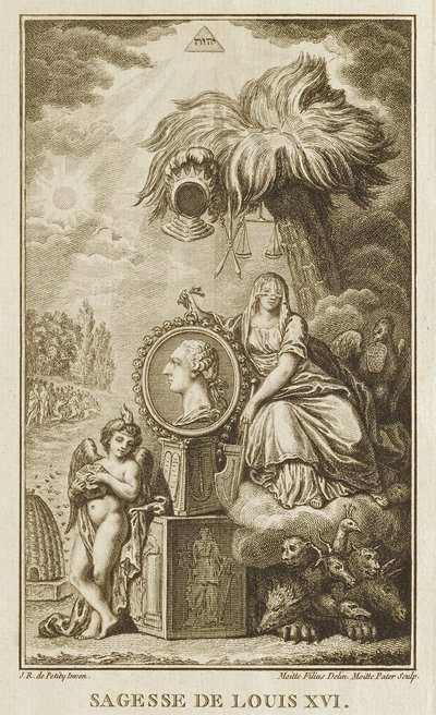 Sagesse de Louis XVI - Pierre Etienne Moitte