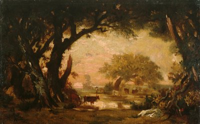 Clairière dans les bois de Fontainebleau - Pierre Etienne Theodore Rousseau