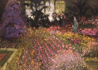 Le Jardin de Fleurs - Pierre Eugene Montezin