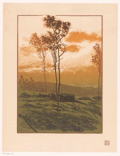 Paysage - Pierre Eugène Vibert