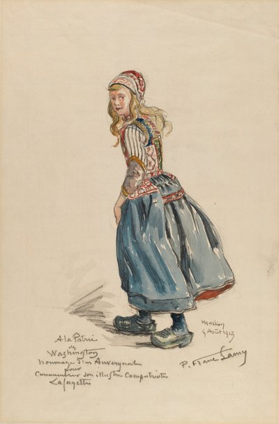 Paysanne - Pierre Franc Lamy