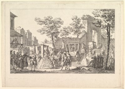 Tableau des portraits à la mode, 1760-61 - Pierre Francois Courtois