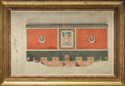 Projet de décoration pour la Grande Chambre de la Cour de Cassation - Pierre Francois Leonard Fontaine