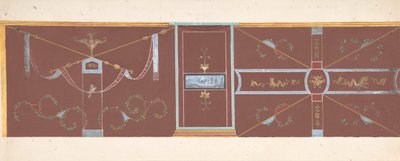 Conception pour décoration murale - Pierre Francois Leonard Fontaine