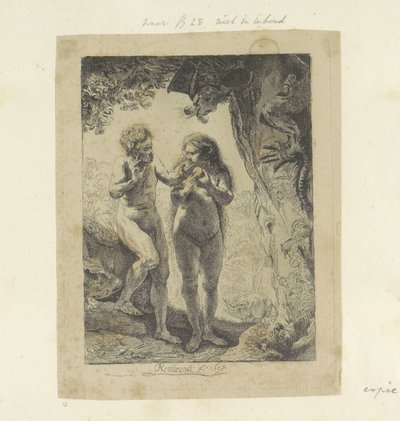 Adam et Ève - Pierre François Basan