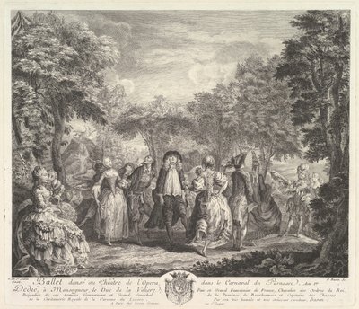 Le Carnaval du Parnasse, 1761-62 - Pierre François Basan