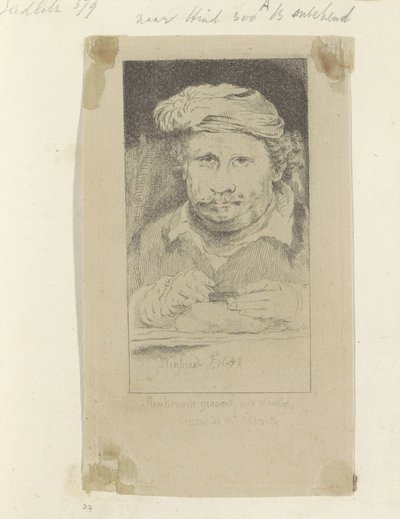 Rembrandt gravant - Pierre François Basan