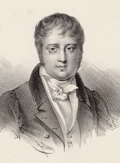Portrait du compositeur Nicolò Isouard 1775-1818 - Pierre François Ducarme