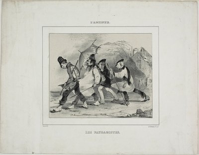 Les peintres de paysages - Pierre François Eugène Giraud