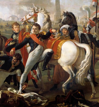 Napoléon Ier, blessé devant Ratisbonne, est soigné par le chirurgien Yvan, 23 avril - Pierre Gautherot