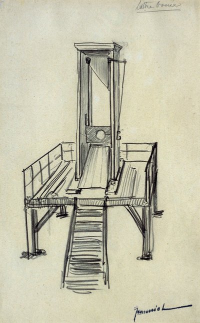 Guillotine - Pierre Georges Jeanniot