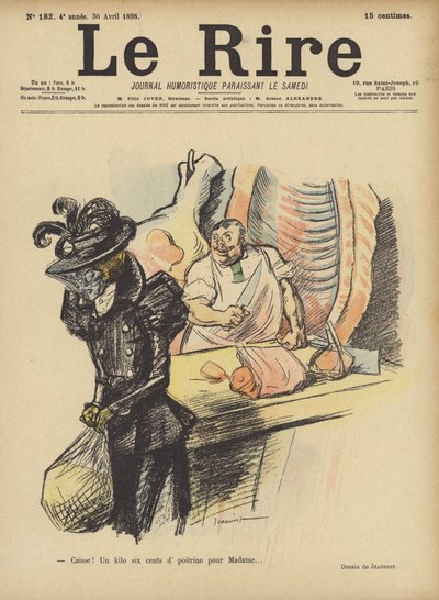 Illustration pour Le Rire - Pierre Georges Jeanniot
