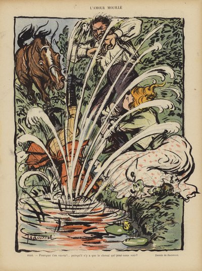 Illustration pour Le Rire - Pierre Georges Jeanniot