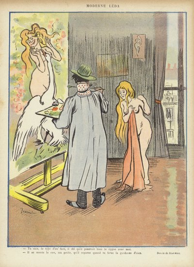 Illustration pour Le Rire - Pierre Georges Jeanniot