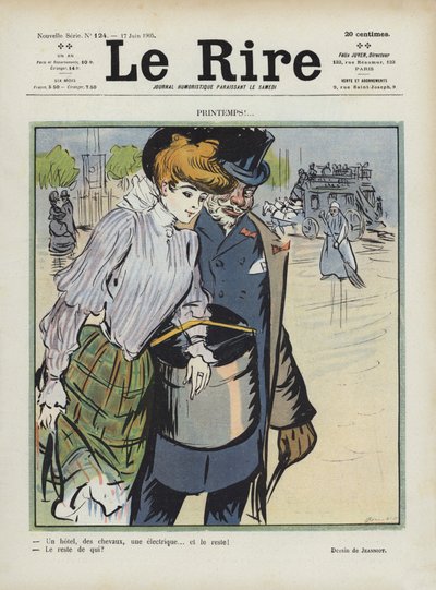 Illustration pour Le Rire - Pierre Georges Jeanniot