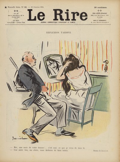 Illustration pour Le Rire - Pierre Georges Jeanniot