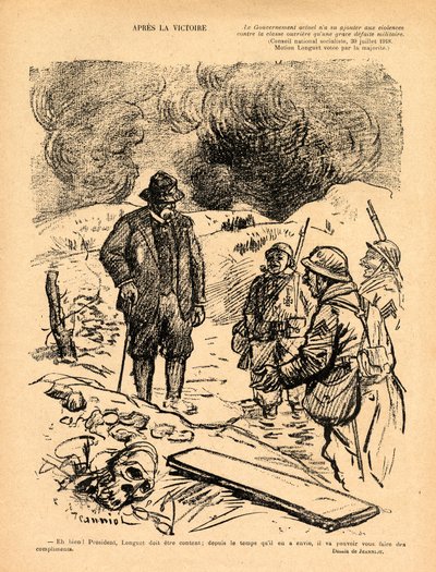Le Laugher rouge, Satirique en N & B - Pierre Georges Jeanniot