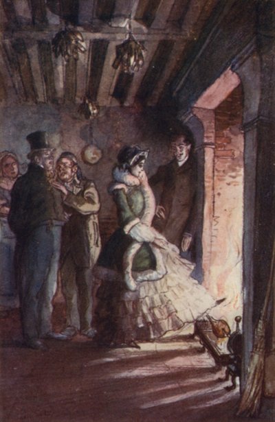 Madame Bovary étant allée dans la cuisine, s