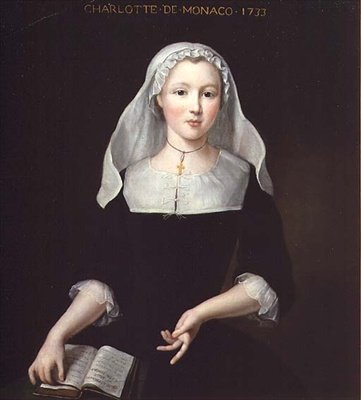 Portrait de Charlotte Grimaldi de Monaco - Pierre Gobert