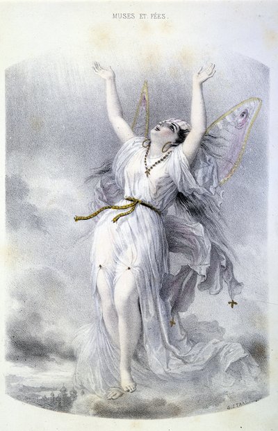 Fée: La Peri - dans «Les femmes mythologiques» - Pierre Gustave Eugene Staal