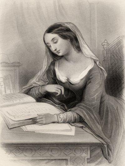 Héloïse (1101-60) illustration de 