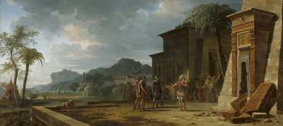 Alexandre au tombeau de Cyrus le Grand, 1796 - Pierre Henri de Valenciennes