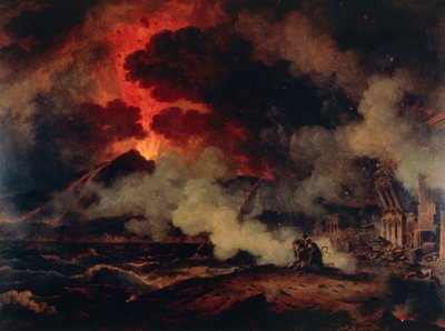 Éruption du Vésuve - Pierre Henri de Valenciennes
