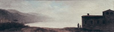 Lac de Nemi sous la pluie - Pierre Henri de Valenciennes