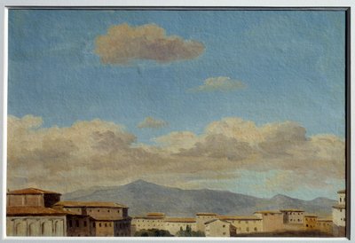 Étude du ciel au Quirinal (Rome) - Pierre Henri de Valenciennes