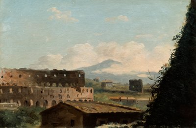 Vue du Colisée, Rome, fin 18e début 19e siècle - Pierre Henri de Valenciennes