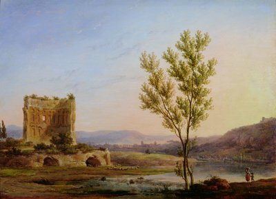 Vue des environs de Rome - Pierre Henri de Valenciennes