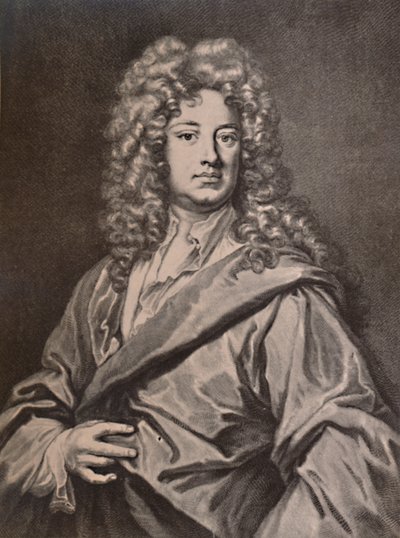 Charles Montagu, 1er comte de Halifax, poète et homme politique anglais, début du 18ème siècle, 1894 - Pierre Imbert Drevet