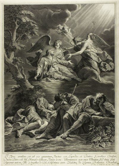 Le Christ à Gethsémani - Pierre Imbert Drevet