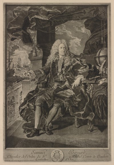 Samuel Bernard - Pierre Imbert Drevet