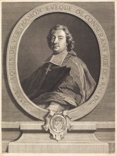 Isaac-Jacques de Verthamon - Pierre Imbert Drevet after François de Troy