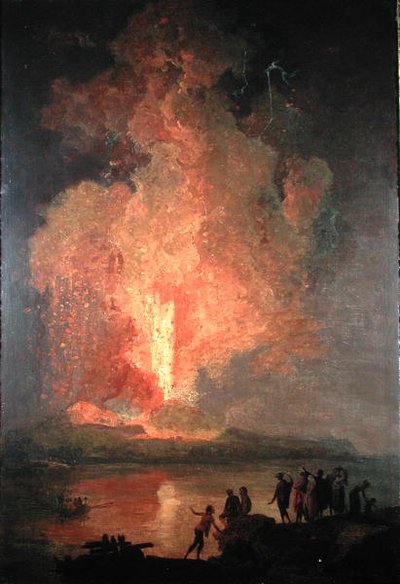 Éruption du Vésuve - Pierre Jacques Volaire
