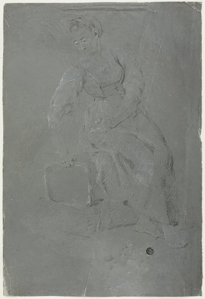 Femme assise - Pierre Jacques Volaire
