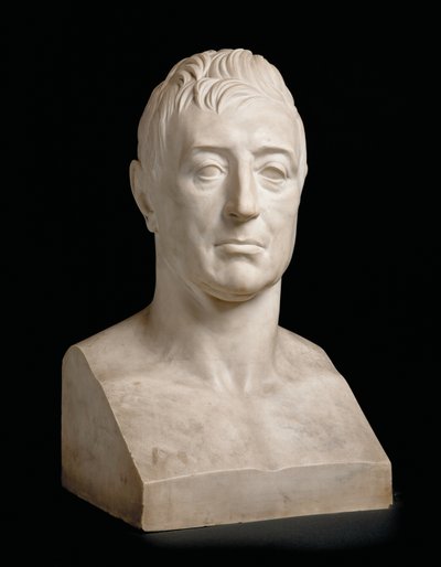 Buste de Marie-Joseph-Gilbert du Motier, marquis de La Fayette - Pierre Jean David dAngers