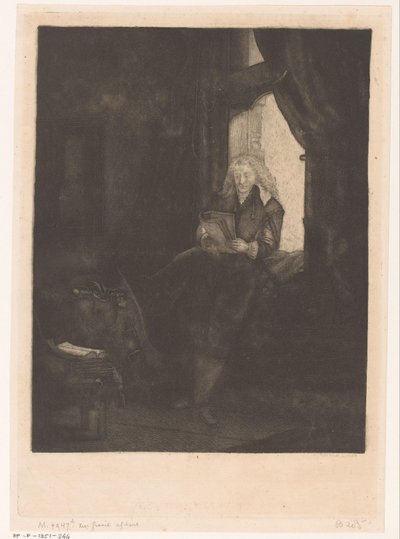 Portrait de Jan Six - Pierre Jean Mariette (attributed to)