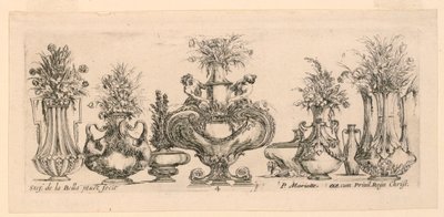 Huit Vases, de "Raccol" - Pierre Jean Mariette