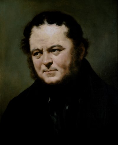 STENDHAL, Portrait 1839 (huile sur toile) - Pierre Joseph Dedreux Dorcy