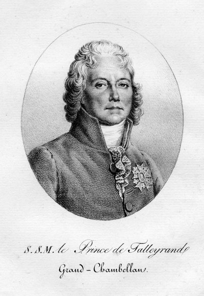 Charles Maurice de Talleyrand-Périgord, diplomate français, XIXe siècle - Pierre Langlumé