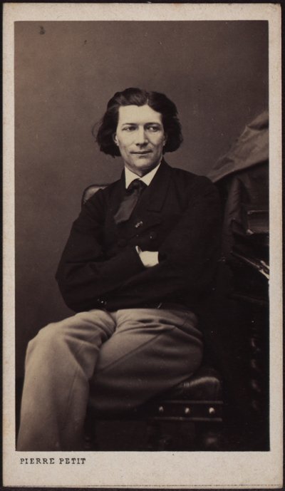 Portrait du dramaturge Victorien Sardou 1831-1908, vers 1860 - Pierre Lanith Petit