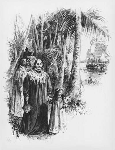 Reine Pomare IV (1827-77) de Tahiti, illustration de 
