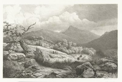 Le cimetière de Baden-Baden - Pierre Louis Dubourcq