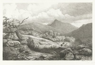 Le cimetière de Baden-Baden - Pierre Louis Dubourcq