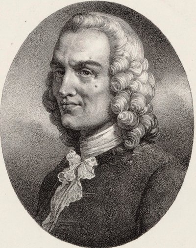 Portrait du compositeur Jean-Philippe Rameau 1683-1764 - Pierre Louis Henri Grevedon