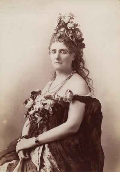 Comtesse de Castiglione, de la Série des Roses, 1895 - Pierre Louis Pierson