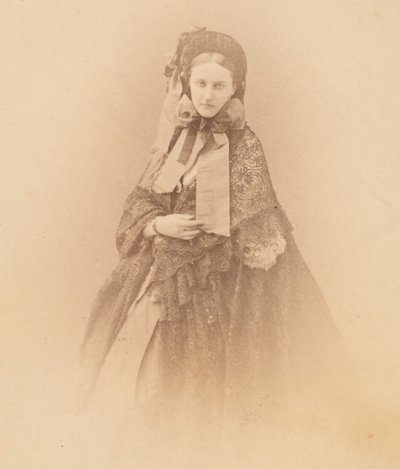 Le chapeau à brides, années 1860 - Pierre Louis Pierson