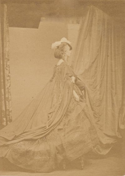 Le chapeau à plume autre, années 1860 - Pierre Louis Pierson